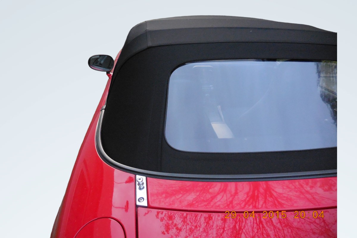 Mazda MX-5 NA soft top 2-piece with foil window