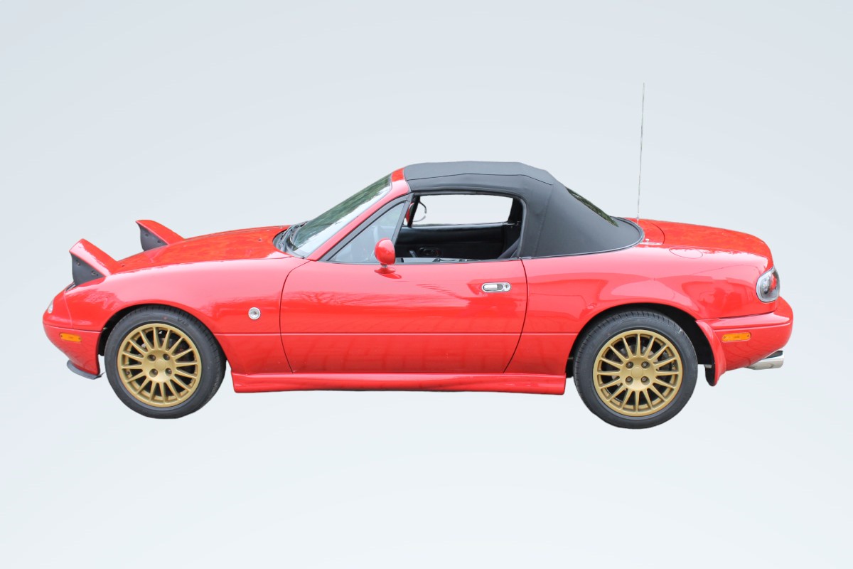 Mazda MX-5 convertible top 1-piece with glass pane