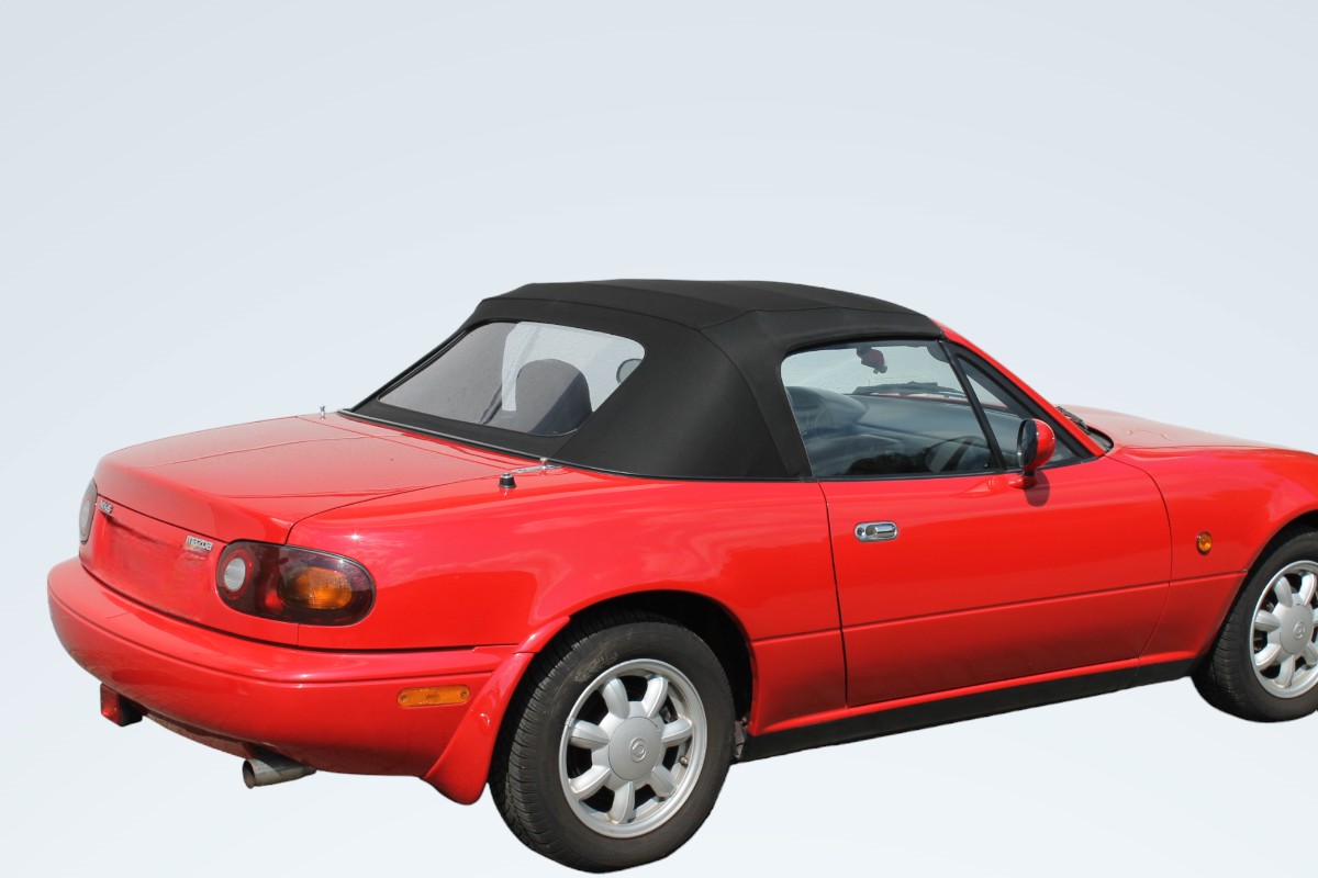 Mazda MX-5 convertible top 2 parts with foil window