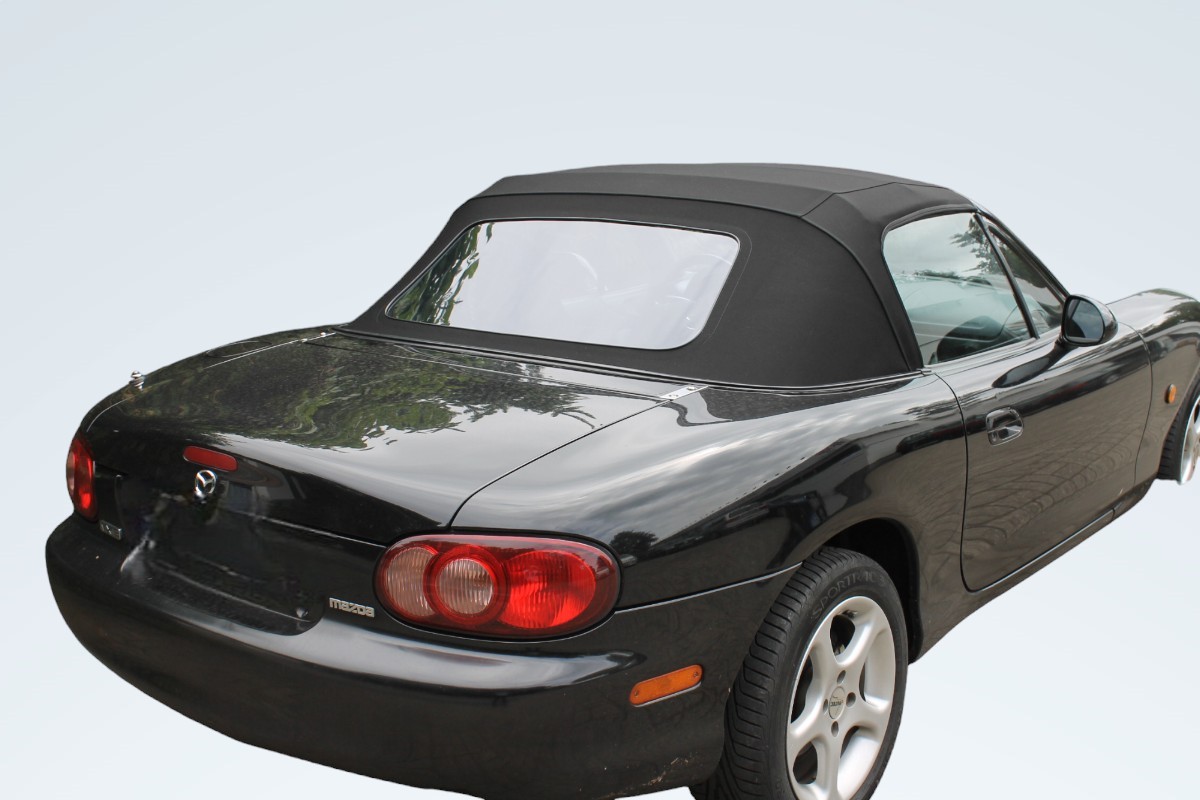 Mazda MX-5 convertible top 1-piece with foil window