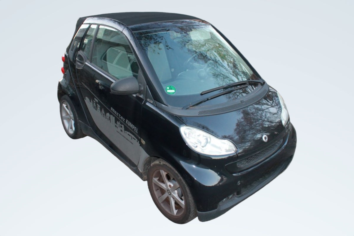 Smart ForTwo A451 front section