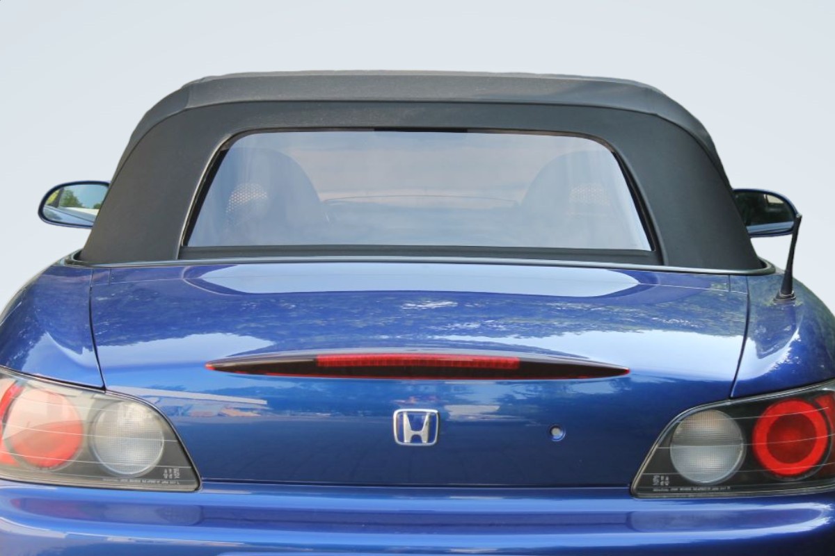 Honda S2000 convertible top with foil window Honda S2000 convertible top with foil window