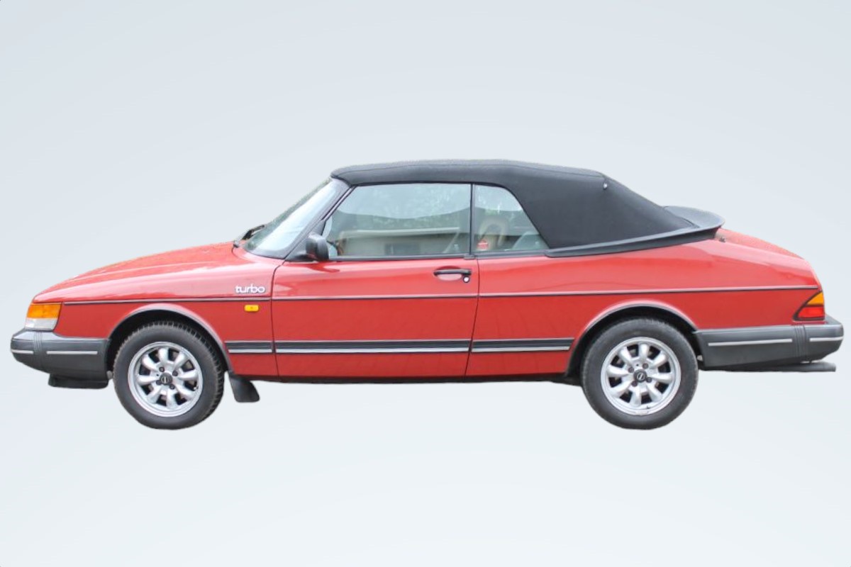 Saab 900-I convertible top